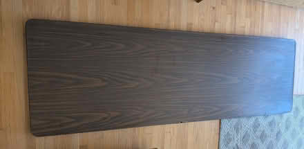 Photo of free Table w folding legs 8ft long (South Chelmsford) #2