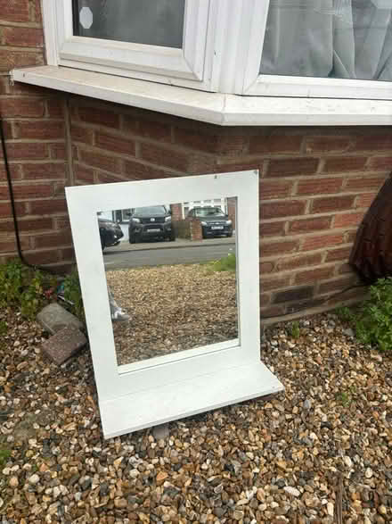 Photo of free large desk mirror with shelf (Hanworth TW13) #1