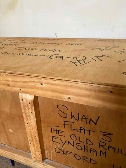 Photo of free Wooden storage crate or transport crate (Eynsham OX29) #3