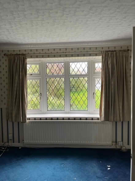 Photo of free Cream coloured curtains (OL2 5DR) #2