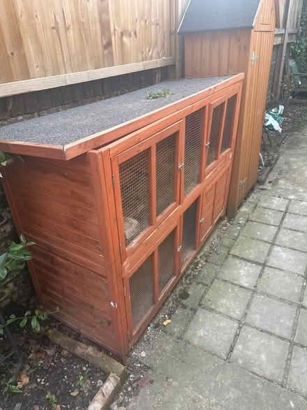 Photo of free Wooden hutch (chiswick) #1