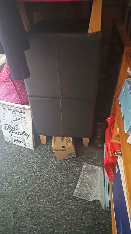 Photo of free 2 faux leather table (Upper Bevendean BN2) #2
