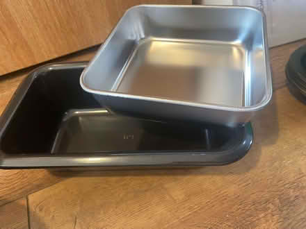 Photo of free Square & rectangular baking tins (Cogges OX28) #1