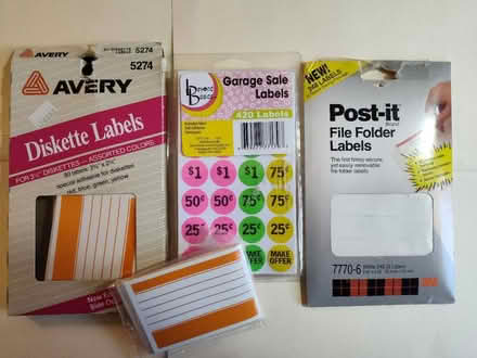 Photo of free Assorted Labels (Saugus) #1