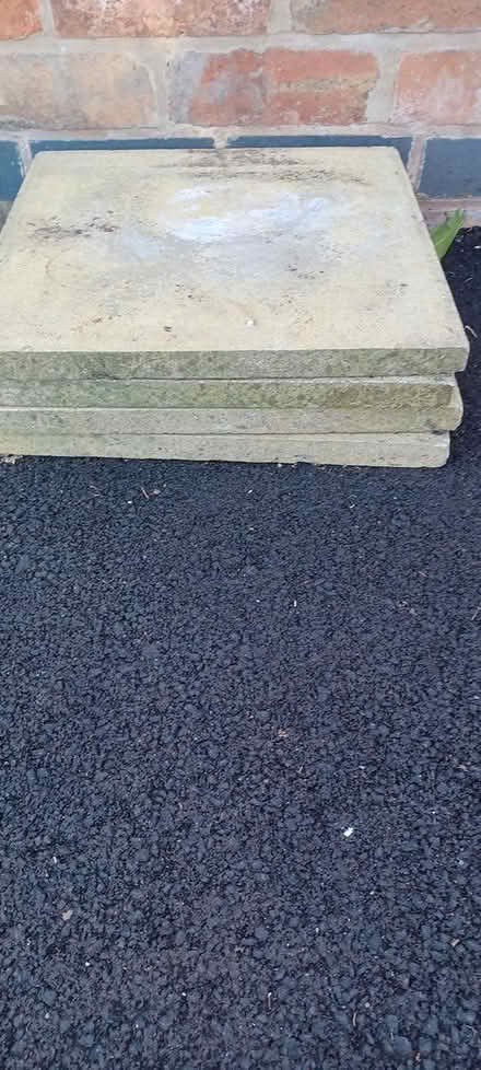 Photo of free Four 40 by 40 slabs (Loughborough central) #1