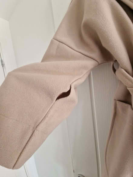 Photo of free PrettyLittleThing camel colour belt tie coat M (St Albans AL4) #3