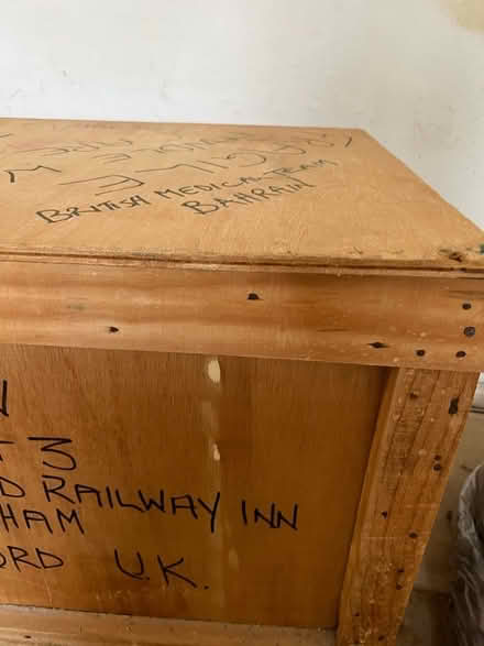 Photo of free Wooden storage crate or transport crate (Eynsham OX29) #2