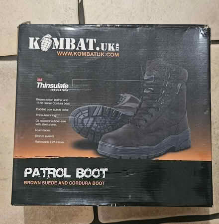 Photo of free Size 12 brown boots (Rushden) #1