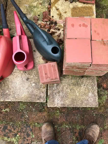 Photo of free Quarry style floor tiles (Stroud, Ebley) #2