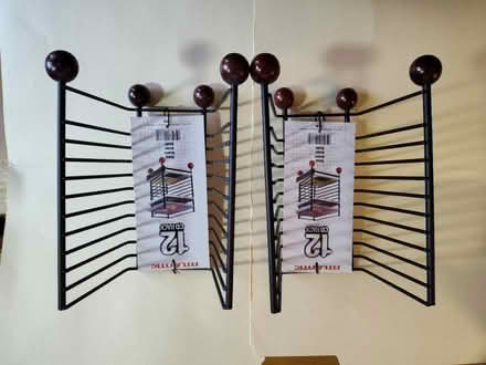 Photo of free Pair of metal CD Stands (Saugus) #2