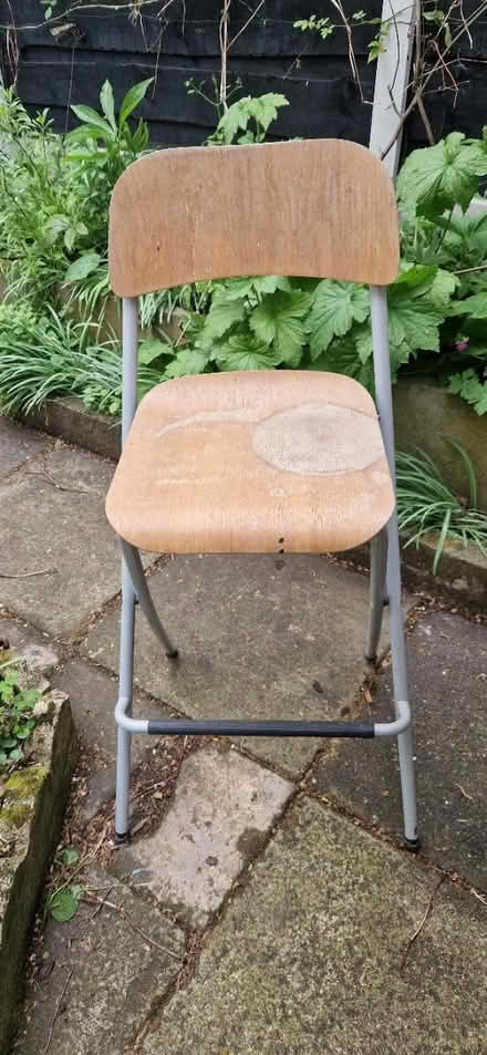 Photo of free Fold up bar stool (SK8 Cheadle) #1