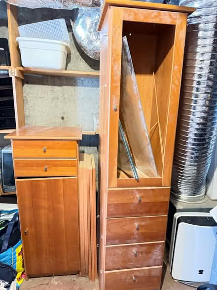 Photo of free 3 piece entertainment center (West Roxbury) #1