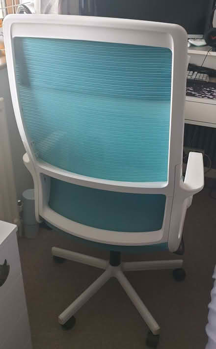 Photo of free Office chair in Teal colour (Hucclecote GL4) #2