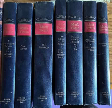Photo of free Mark Twain books (west Cupertino) #1