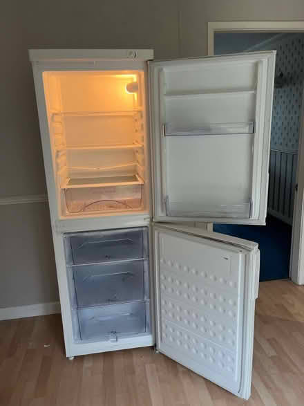 Photo of free Zanussi fridge/freezer (OL2 5DR) #2
