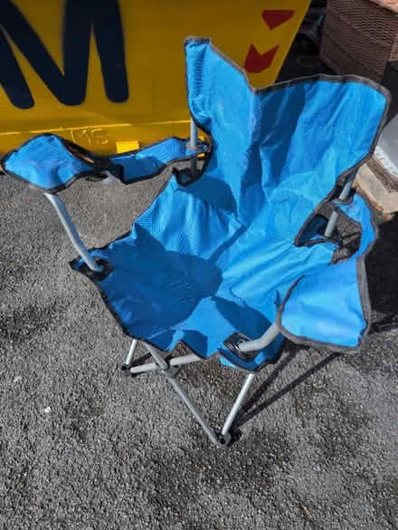 Photo of free Blue camping chair (L17) #1