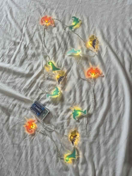 Photo of free Dinosaur string lights (GL52 Bishop's Cleeve) #1