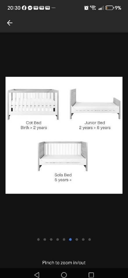 Photo of free Tutti bambino cot + mattress (Renishaw S21) #2