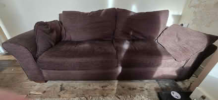Photo of free 2 x Sofas plus pouffe (Windsor SL4) #2