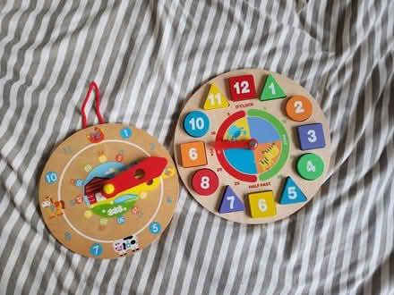 Photo of free Childrens clock toys (Crowmarsh (OX10)) #1