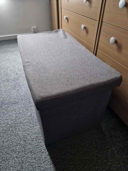 Photo of free Ottoman and clear storage box (Ng3) #4