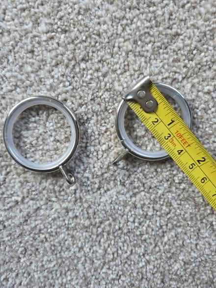 Photo of free Curtain rings (Swallownest S26) #2