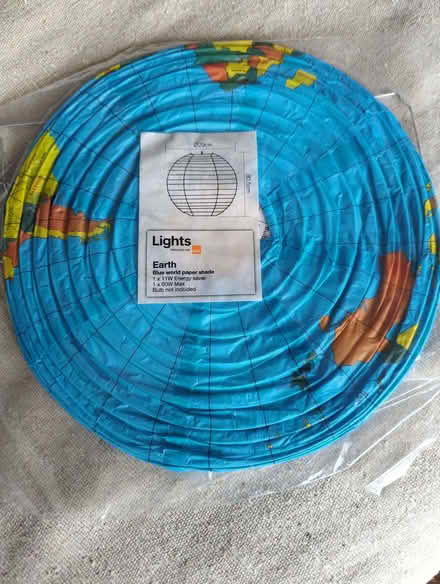 Photo of free Earth lampshade (Fleetville AL4) #1