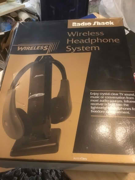 Photo of free Vintage wireless headphones for tv (B62 near Blackheath) #1