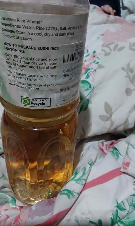 Photo of free japanese rice vinegar (Lewisham SE13) #2
