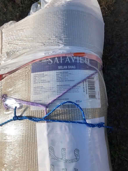 Photo of free White shag rug (West San Jose by Lynbrook High) #1