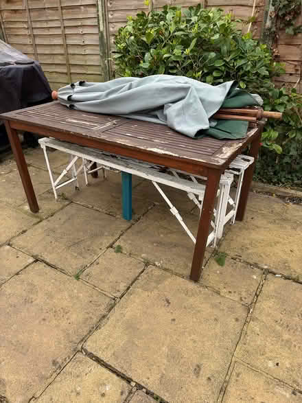 Photo of free Table 6 seaters 150cm (Brent NW2) #3