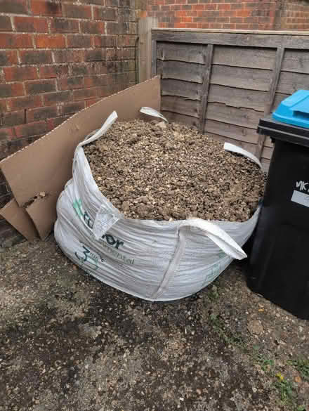 Photo of free Big bag of old gravel (Harrold Bedford) #1