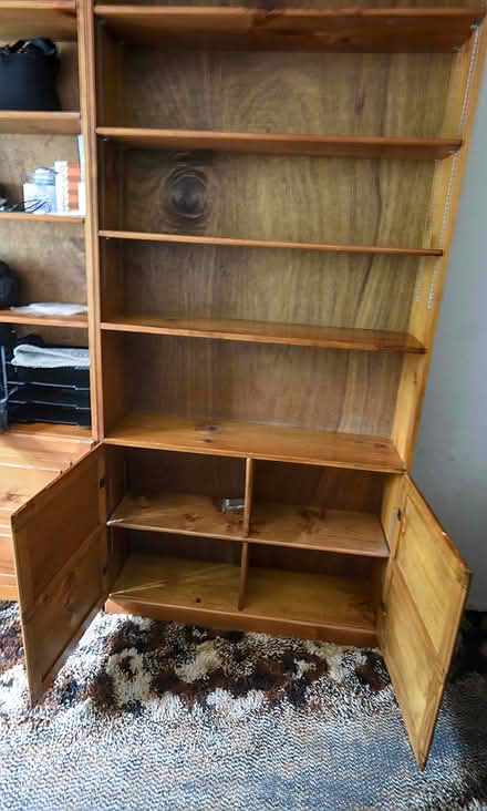Photo of free Bookcase with bottom cabinet (Boylston) #2