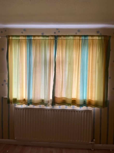 Photo of free Rainbow curtains (OL2 5DR) #2