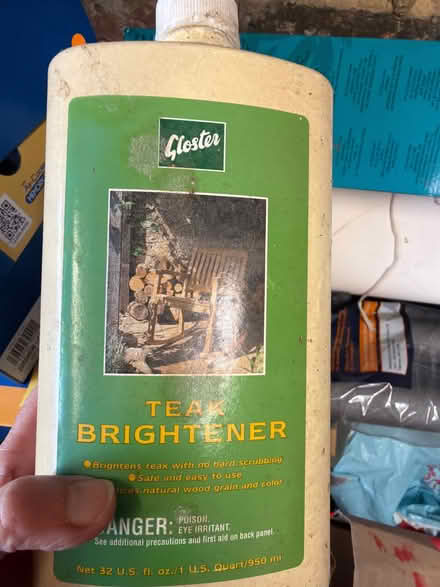 Photo of free Teak brightener (Sonning RG4) #1
