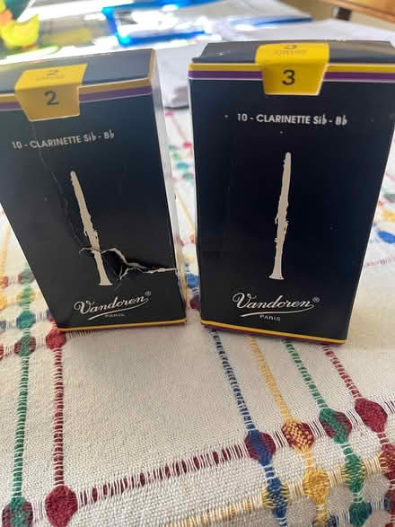 Photo of free Clarinet reeds (GU46 Yateley) #1
