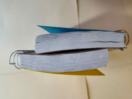 Photo of free Small Vinyl Cover Paper Notebooks (Saugus) #2