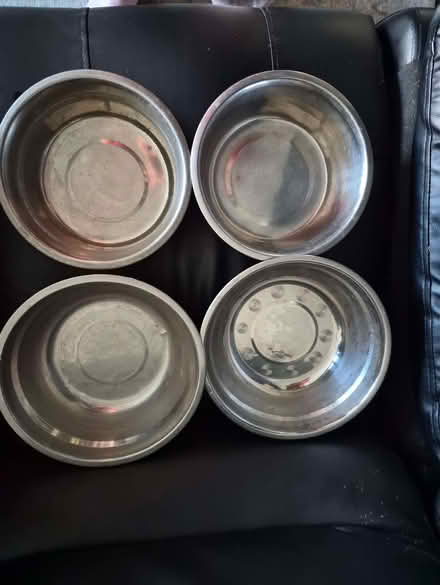 Photo of free 4 dog bowls (Hale End IG8) #1