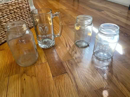 Photo of free Mason jars no lids (Mount Vernon) #2