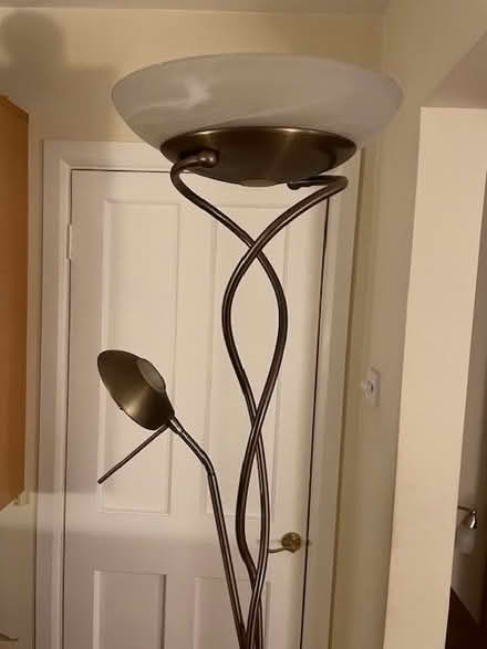 Photo of free Floor lamp - mother and child Art Nouveau-ish design (Botley OX2) #1