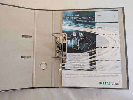 Photo of free 5 European Leitz Binders (Crescent Park) #3