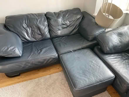 Photo of free Leather sofas (Tolworth, KT5) #4