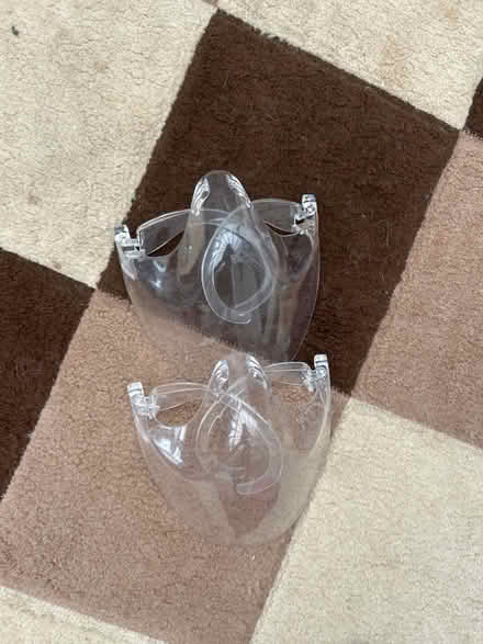 Photo of free 2 plastic face masks (Peachcroft OX14) #1