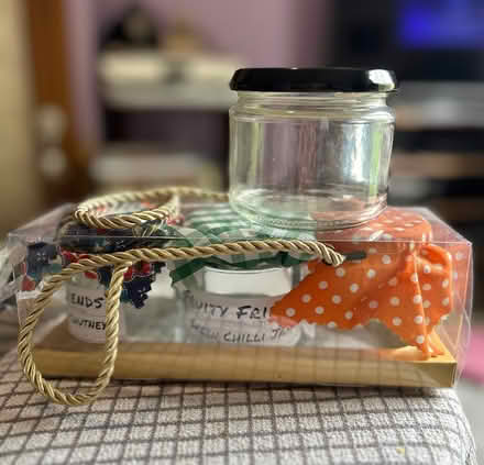 Photo of free Empty glass jars, one in a set of 3 and one extra (Monks Hill CR2) #1