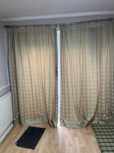Photo of free Long patio curtains (OL2 5DR) #1