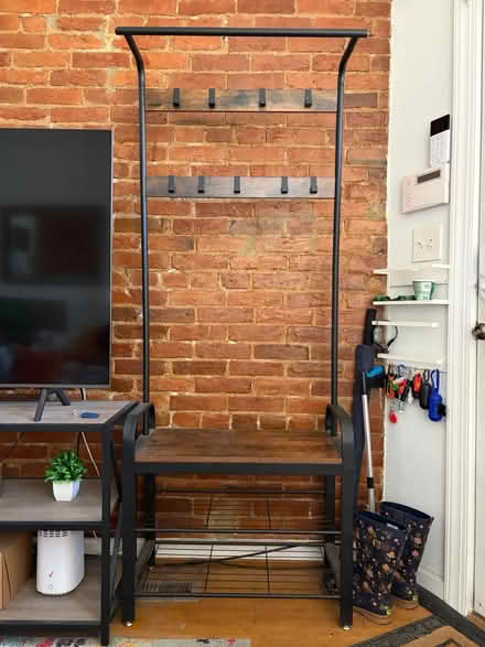Photo of free Hall Tree / Coat & Shoe Rack (Shaw) #1