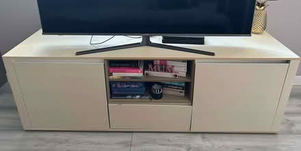 Photo of free TV stand and super king ottoman bed. No mattress (Welling DA16) #2