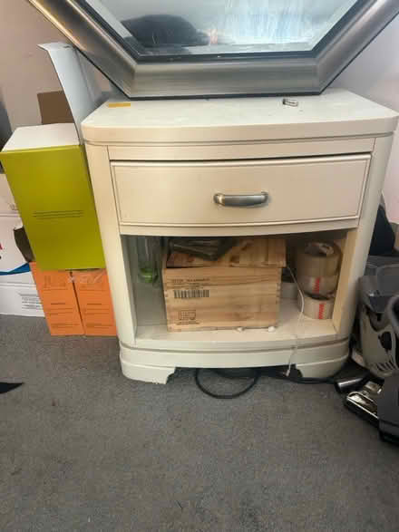 Photo of free White Dresser &matching side tables (Central Greenwich) #2