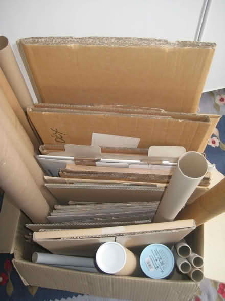Photo of free Cardboard and cardboard tubes (Harwell OX11) #2
