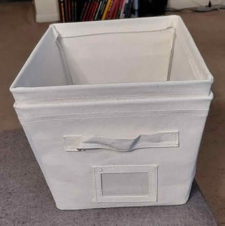 Photo of free 2 storage bins (Hollymead) #2